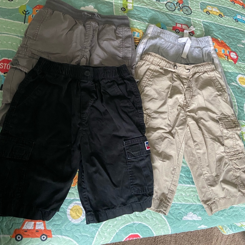 4 boys shorts
